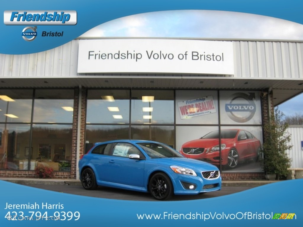 2013 C30 T5 Polestar Limited Edition - Polestar Rebel Blue / R-Design Off Black/Calcite photo #1