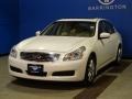 Moonlight White - G 37 Sedan Photo No. 4