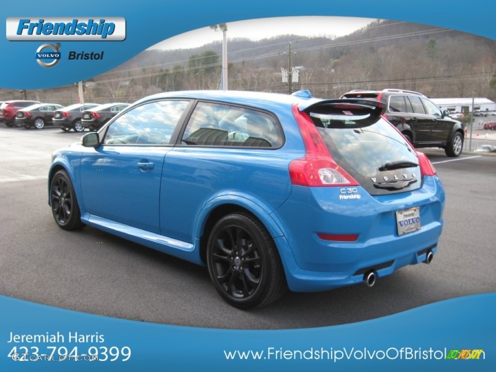 2013 C30 T5 Polestar Limited Edition - Polestar Rebel Blue / R-Design Off Black/Calcite photo #9