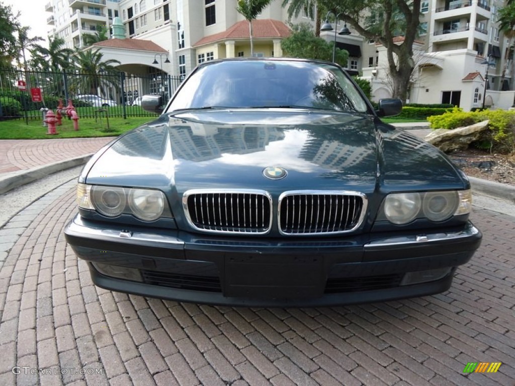 2000 7 Series 740i Sedan - Anthracite Metallic / Grey photo #17