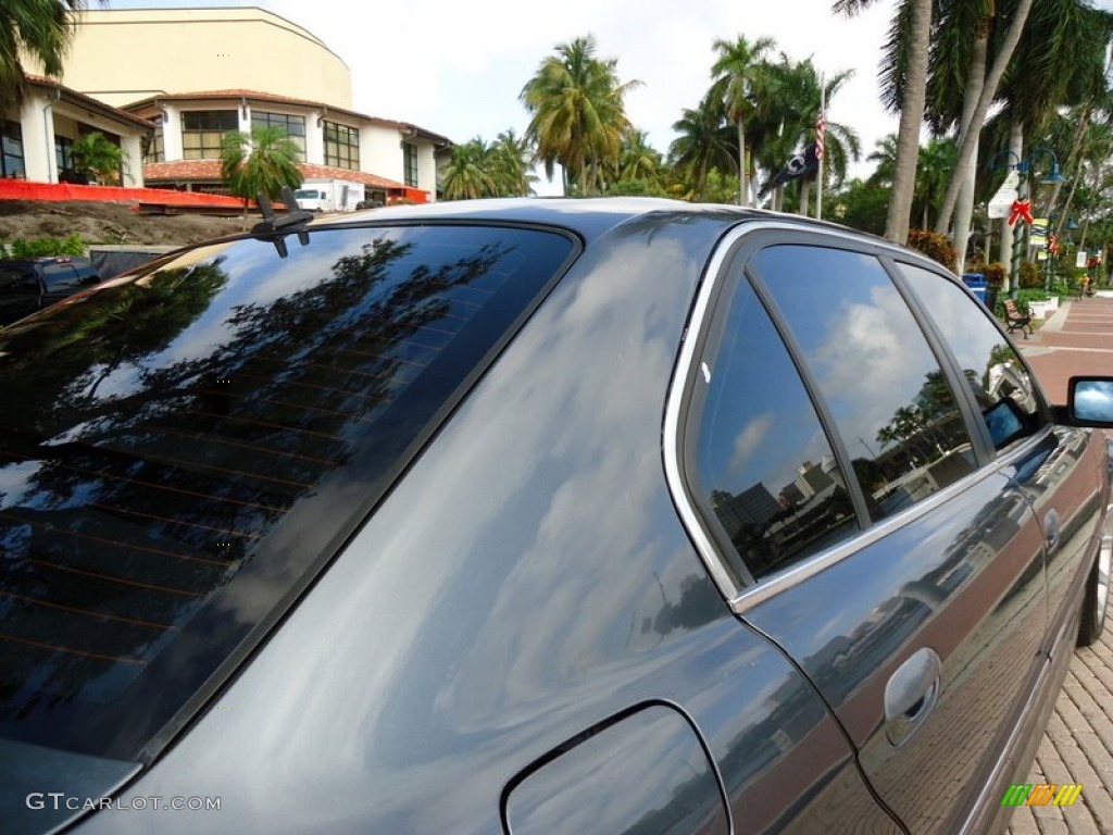 2000 7 Series 740i Sedan - Anthracite Metallic / Grey photo #21