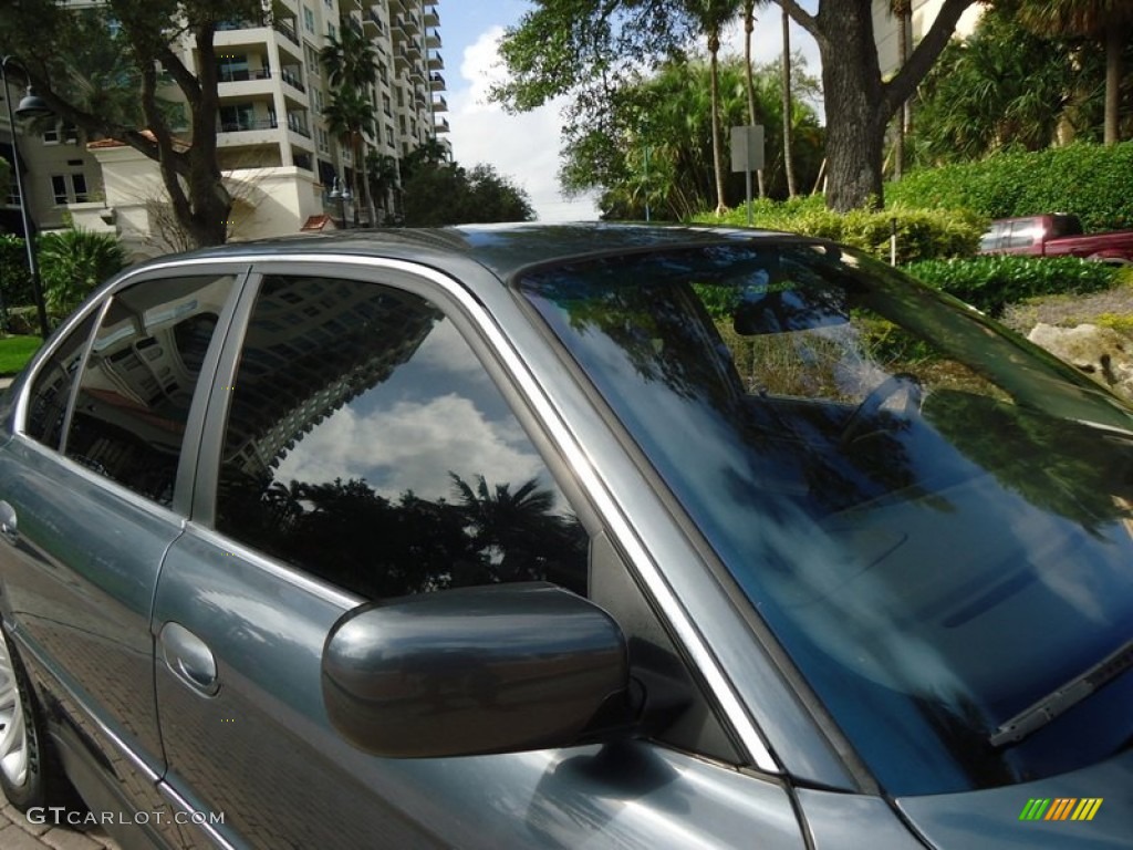 2000 7 Series 740i Sedan - Anthracite Metallic / Grey photo #23