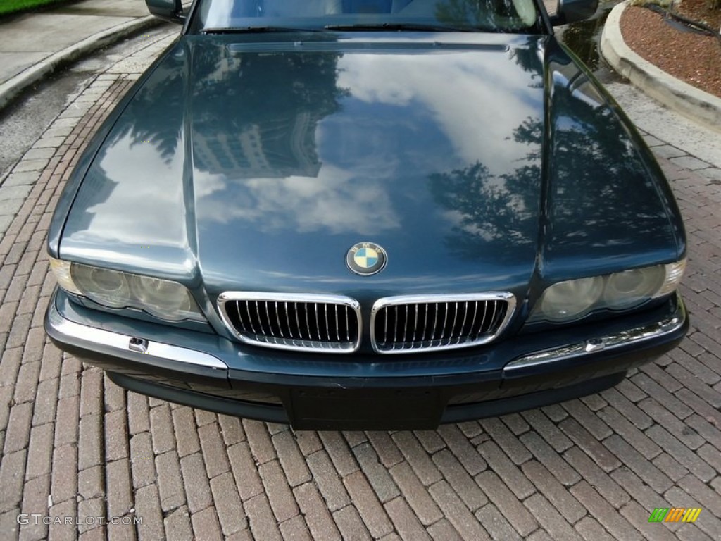 2000 7 Series 740i Sedan - Anthracite Metallic / Grey photo #27