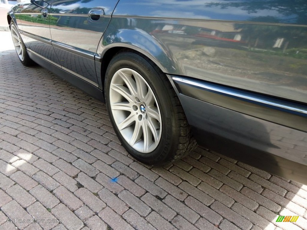 2000 7 Series 740i Sedan - Anthracite Metallic / Grey photo #29