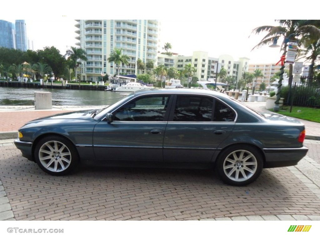 Anthracite Metallic 2000 BMW 7 Series 740i Sedan Exterior Photo #75830306