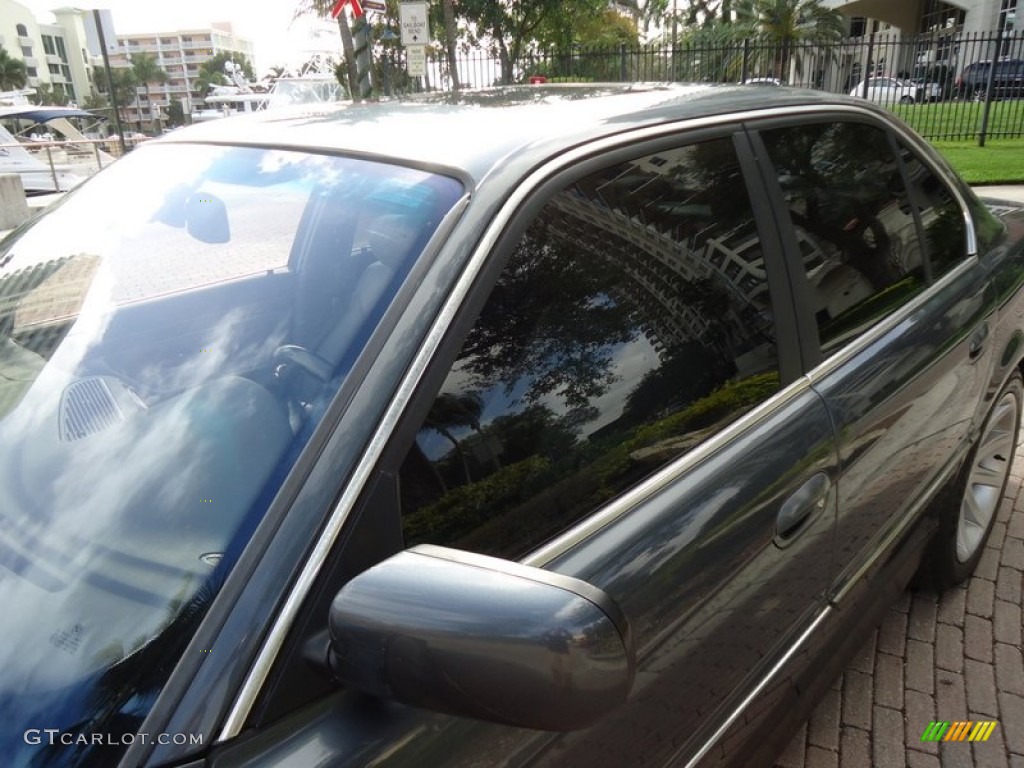 2000 7 Series 740i Sedan - Anthracite Metallic / Grey photo #32