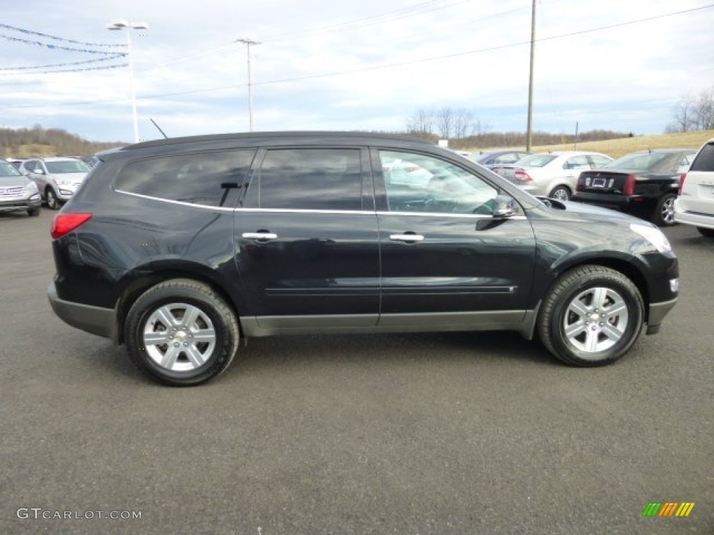 Black Granite Metallic 2010 Chevrolet Traverse LT AWD Exterior Photo #75830350