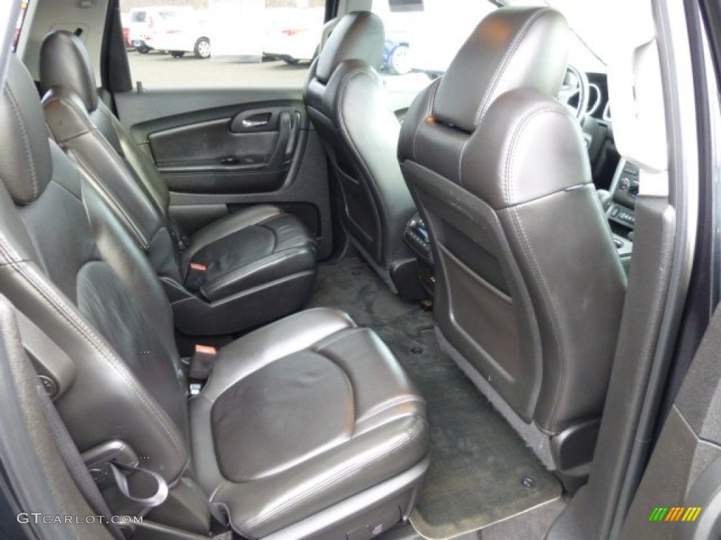 Ebony Interior 2010 Chevrolet Traverse LT AWD Photo #75830384