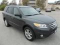 2012 Black Forest Green Hyundai Santa Fe Limited V6  photo #2