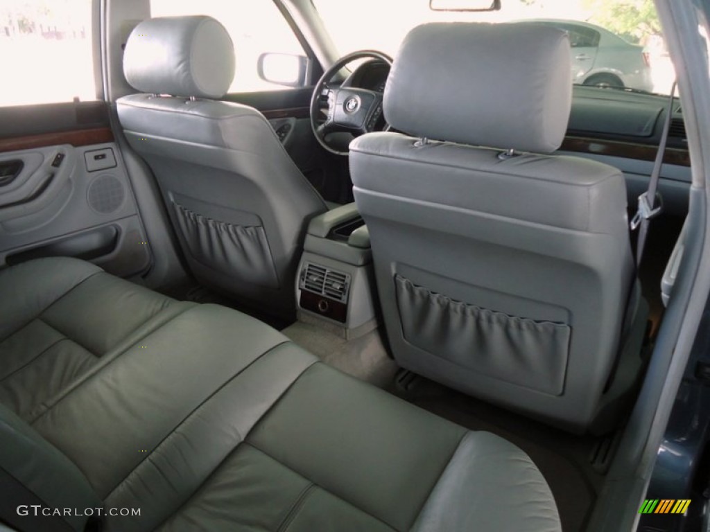 2000 7 Series 740i Sedan - Anthracite Metallic / Grey photo #67