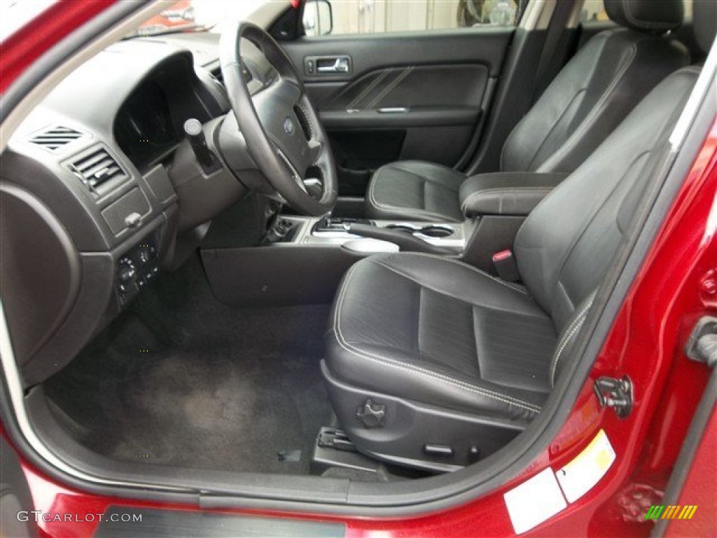 Charcoal Black/Sport Black Interior 2010 Ford Fusion Sport Photo #75831184
