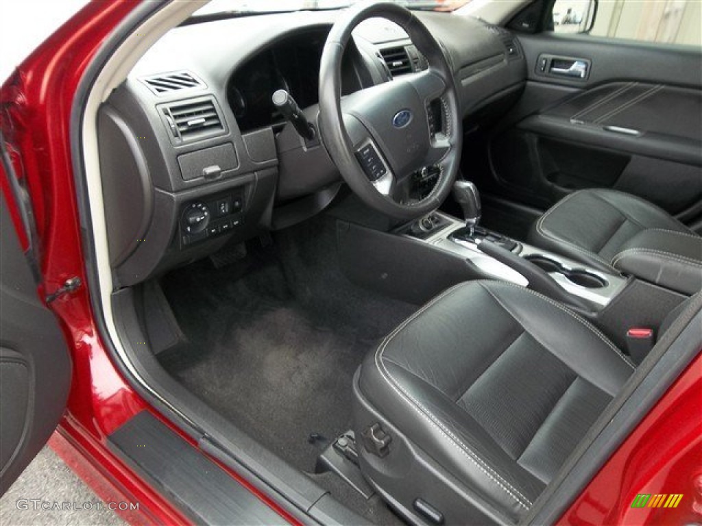 2010 Fusion Sport - Sangria Red Metallic / Charcoal Black/Sport Black photo #14