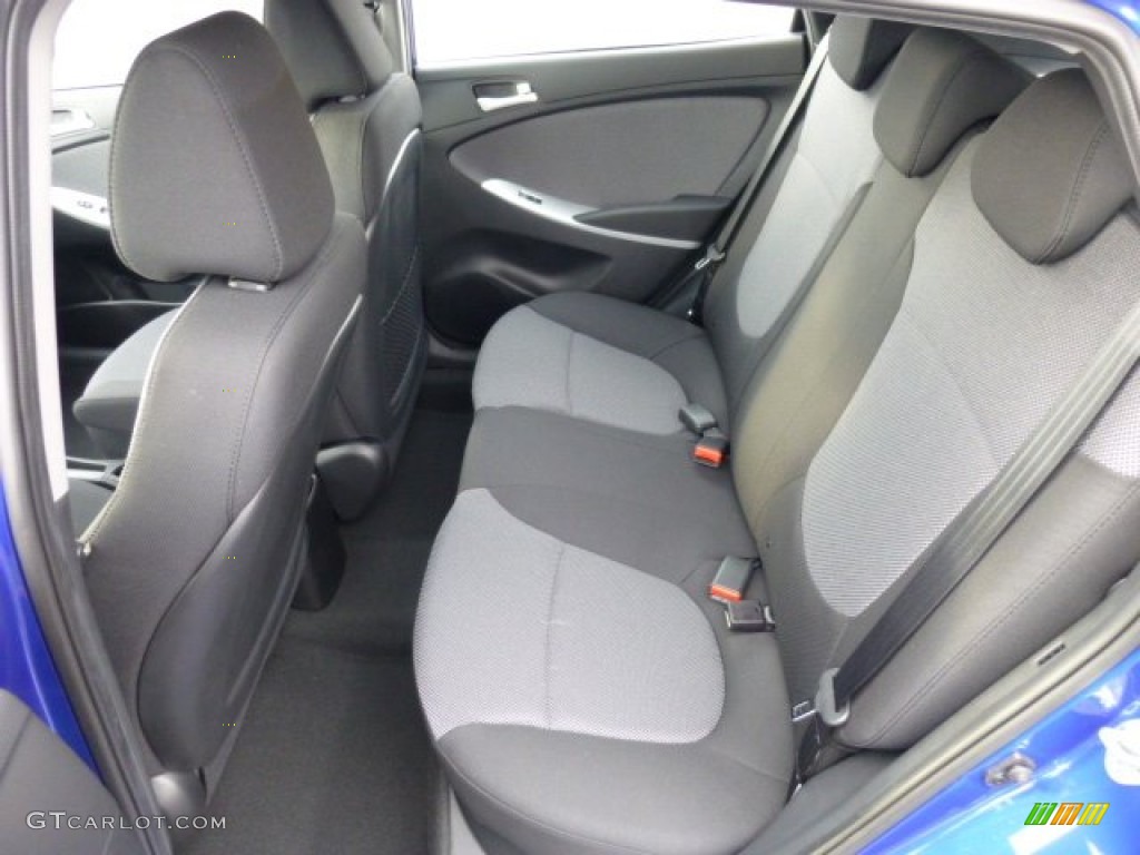 2013 Hyundai Accent GS 5 Door Rear Seat Photo #75831715