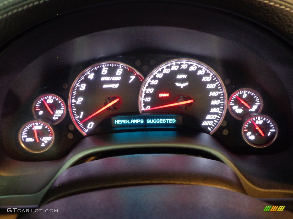 2010 Chevrolet Corvette ZR1 Gauges Photo #75832041