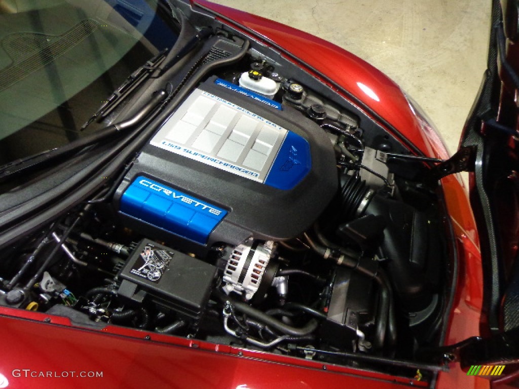 2010 Chevrolet Corvette ZR1 6.2 Liter Supercharged OHV 16-Valve LS9 V8 Engine Photo #75832213