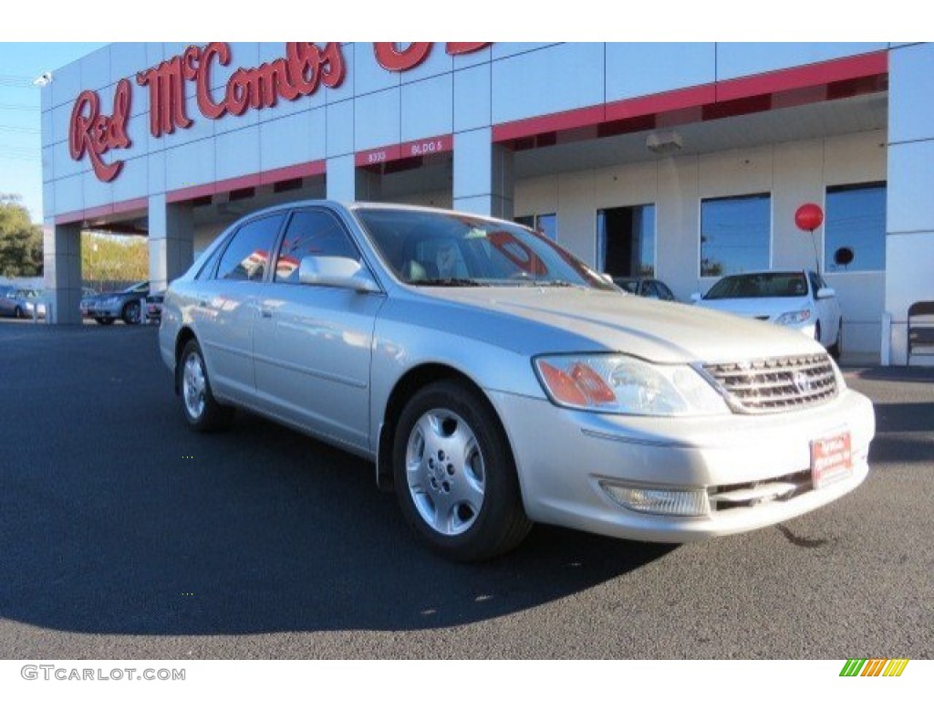 2003 Avalon XLS - Lunar Mist Metallic / Stone photo #1