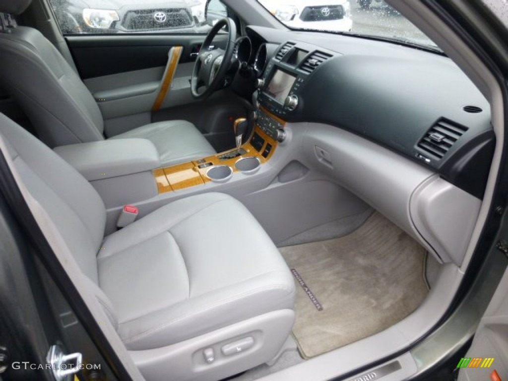 Ash Gray Interior 2008 Toyota Highlander Hybrid Limited 4WD Photo #75832795