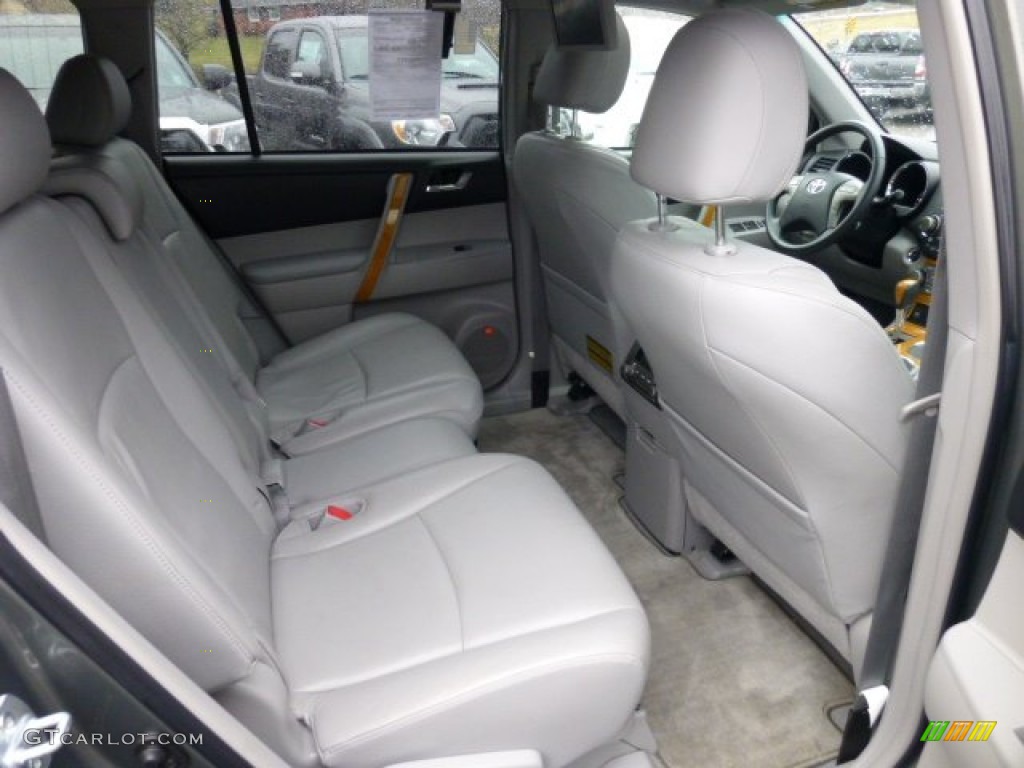 Ash Gray Interior 2008 Toyota Highlander Hybrid Limited 4WD Photo #75832841