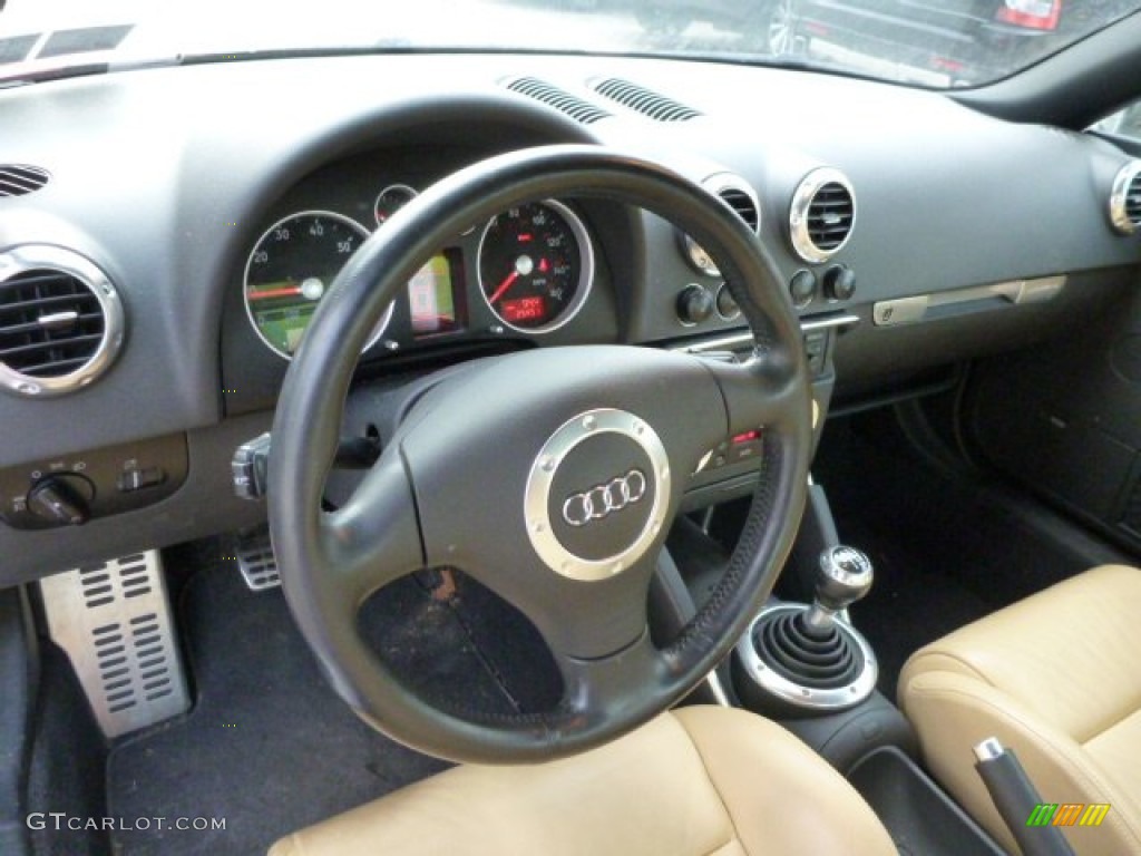 2006 Audi TT 1.8T quattro Coupe Vanilla Dashboard Photo #75833067