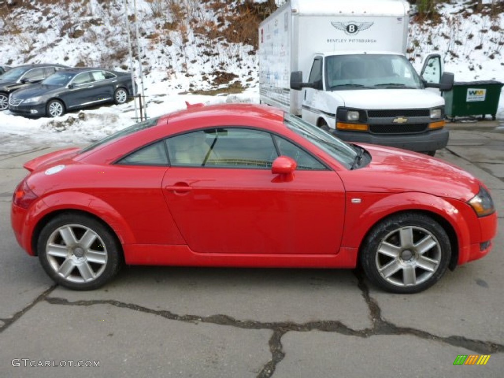 Brilliant Red 2006 Audi TT 1.8T quattro Coupe Exterior Photo #75833154