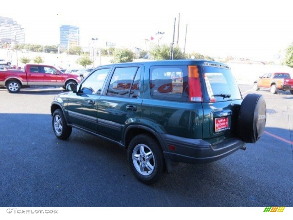 2001 CR-V EX 4WD - Clover Green Pearl / Dark Gray photo #5