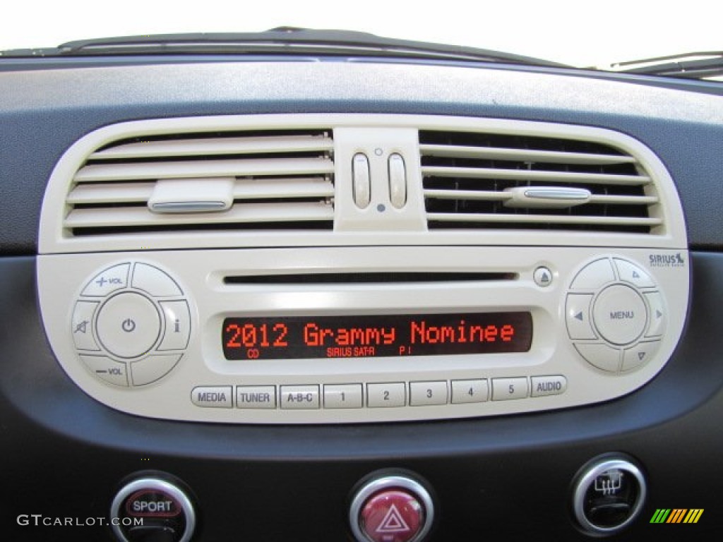 2012 Fiat 500 Gucci Audio System Photo #75833659