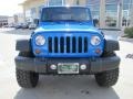 2011 Cosmos Blue Jeep Wrangler Unlimited Rubicon 4x4  photo #6