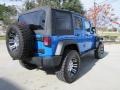 2011 Cosmos Blue Jeep Wrangler Unlimited Rubicon 4x4  photo #10