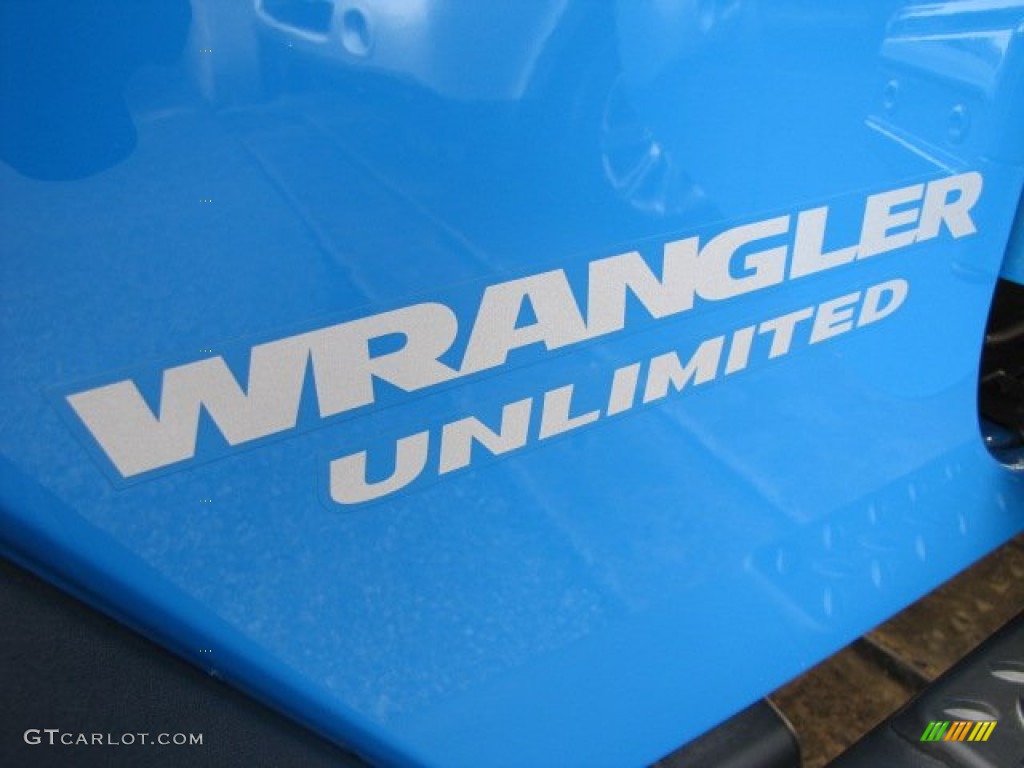 2011 Wrangler Unlimited Rubicon 4x4 - Cosmos Blue / Black/Dark Saddle photo #39