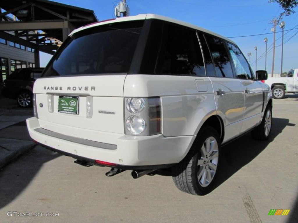 2006 Range Rover Supercharged - Chawton White / Sand/Jet photo #10