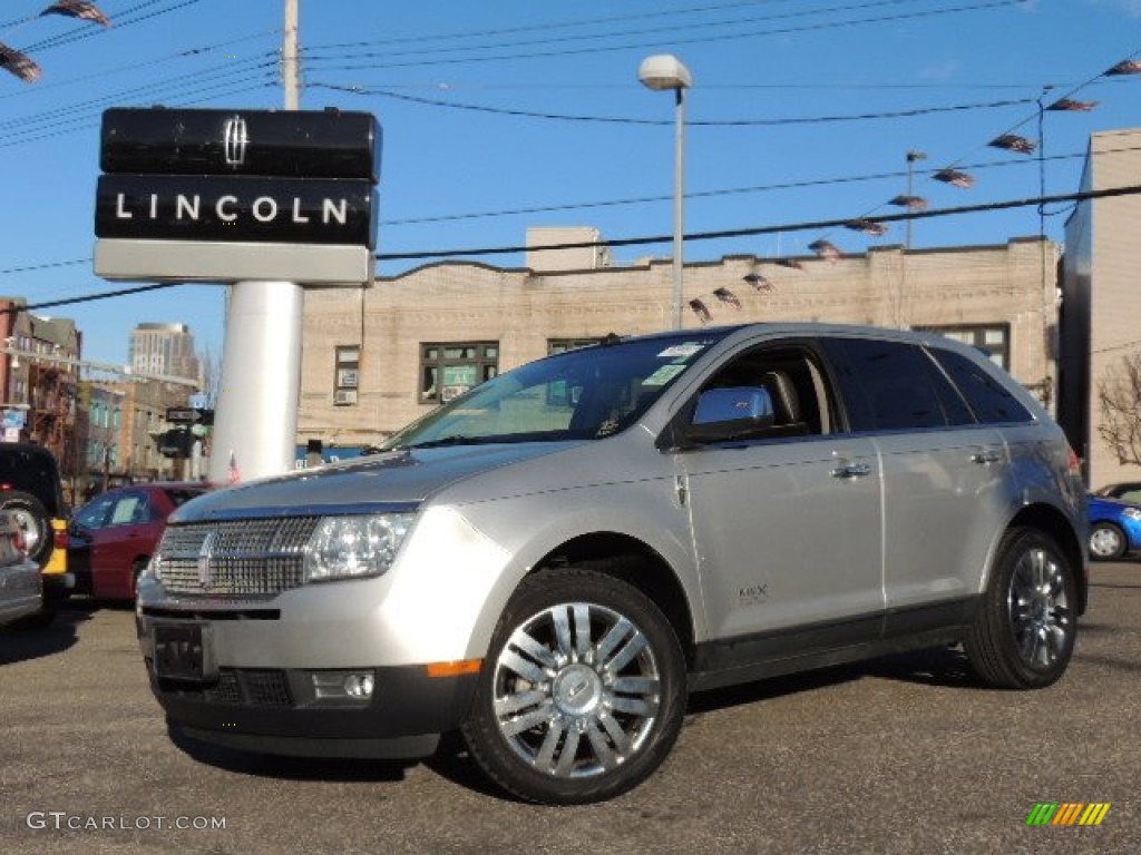 2009 MKX Limited Edition AWD - Brilliant Silver Metallic / Limited Charcoal Black/Light Stone photo #1
