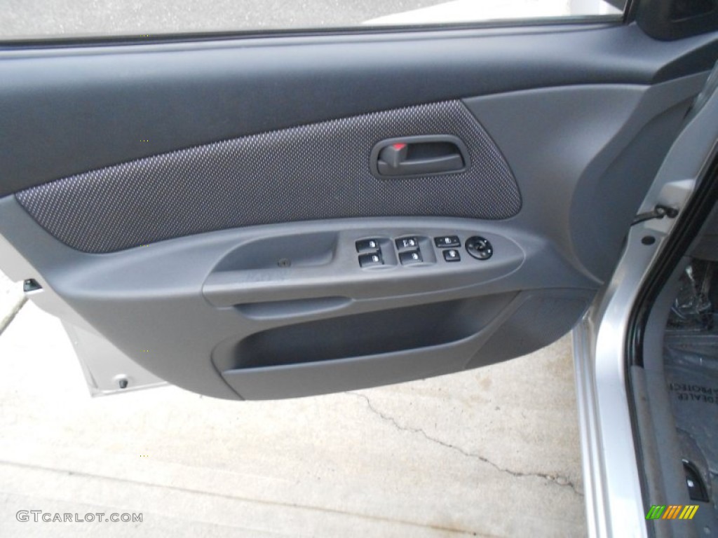 2007 Rio LX Sedan - Silver / Gray photo #16
