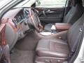 2013 Buick Enclave Cocoa Leather Interior Front Seat Photo