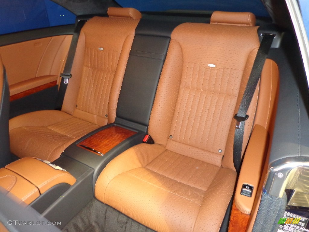 2012 Mercedes-Benz CL 550 4MATIC Rear Seat Photo #75840598