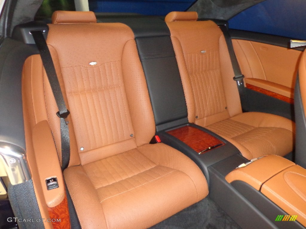 2012 Mercedes-Benz CL 550 4MATIC Rear Seat Photo #75840655