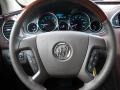 Cocoa Leather 2013 Buick Enclave Leather Steering Wheel