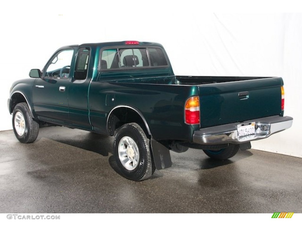 2000 Tacoma PreRunner Extended Cab - Imperial Jade Green Mica / Gray photo #2