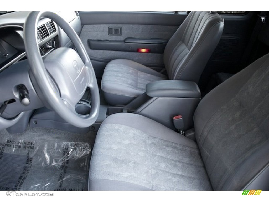Gray Interior 2000 Toyota Tacoma PreRunner Extended Cab Photo #75841273