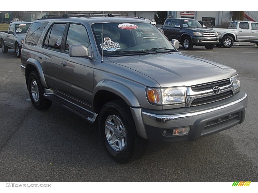 2002 4Runner Sport Edition 4x4 - Thunder Cloud Metallic / Gray photo #44