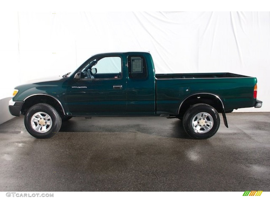 Imperial Jade Green Mica 2000 Toyota Tacoma PreRunner Extended Cab Exterior Photo #75841338