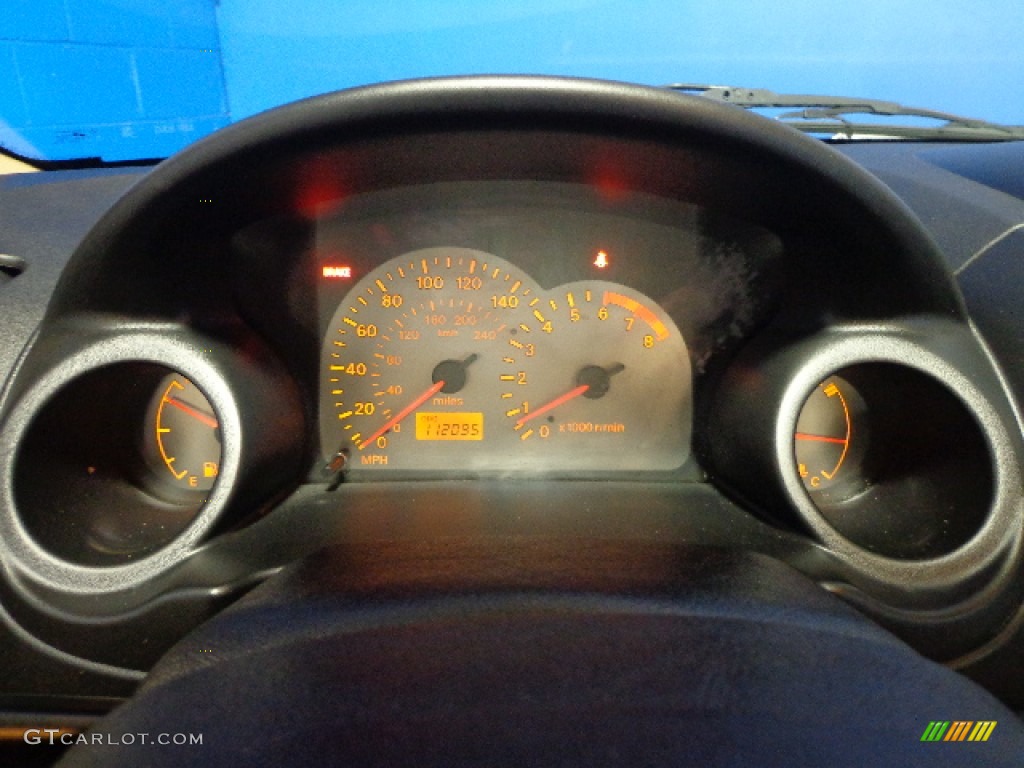 2001 Mitsubishi Eclipse RS Coupe Gauges Photo #75841372