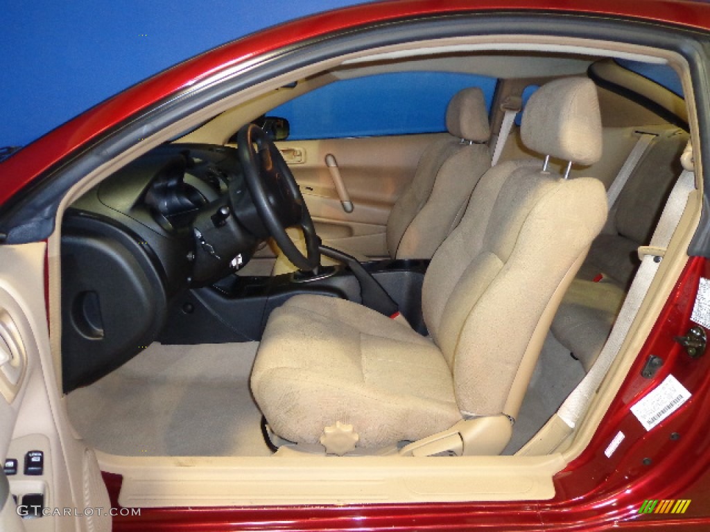 Beige Interior 2001 Mitsubishi Eclipse RS Coupe Photo #75841690