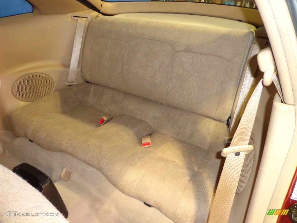 2001 Mitsubishi Eclipse RS Coupe Rear Seat Photos
