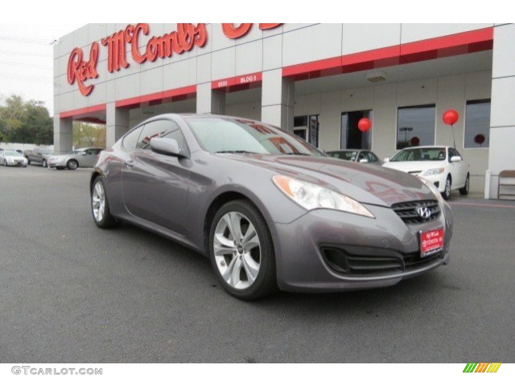 2011 Genesis Coupe 2.0T - Nordschleife Gray / Black Cloth photo #1