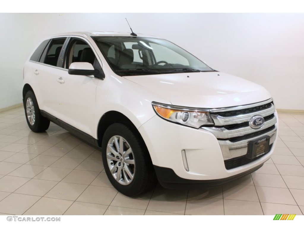 2012 Edge Limited AWD - White Platinum Metallic Tri-Coat / Charcoal Black photo #1