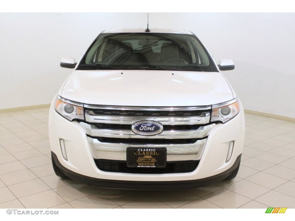 2012 Edge Limited AWD - White Platinum Metallic Tri-Coat / Charcoal Black photo #2