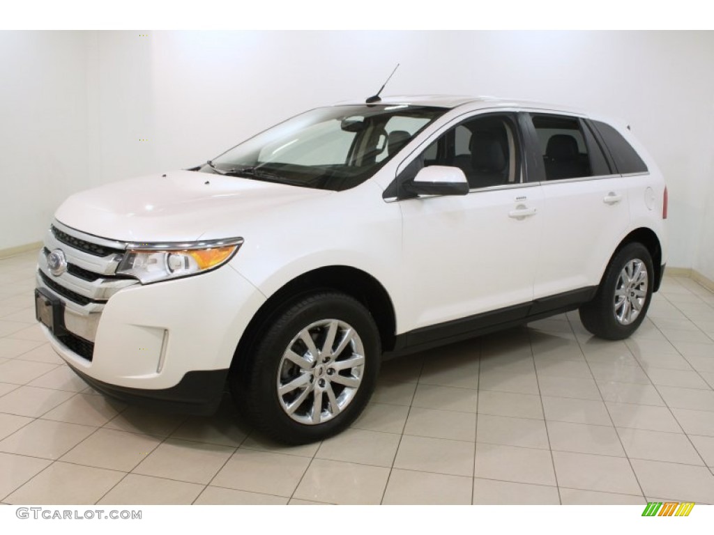 2012 Edge Limited AWD - White Platinum Metallic Tri-Coat / Charcoal Black photo #3