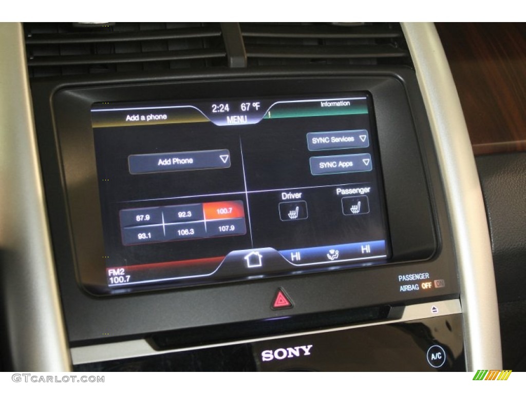 2012 Edge Limited AWD - White Platinum Metallic Tri-Coat / Charcoal Black photo #16