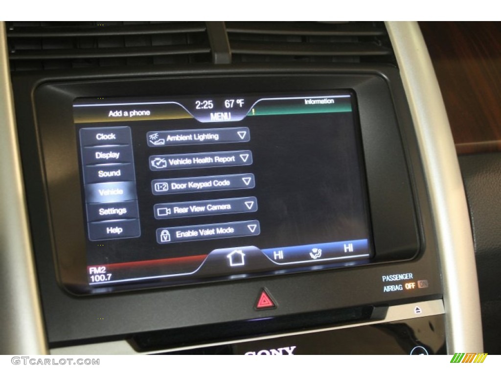 2012 Edge Limited AWD - White Platinum Metallic Tri-Coat / Charcoal Black photo #19