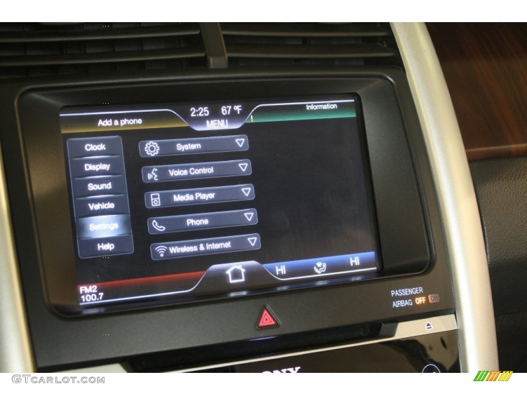 2012 Edge Limited AWD - White Platinum Metallic Tri-Coat / Charcoal Black photo #20